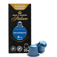 Gran Maestro Italiano Decaffeinato - 20 koffiecups