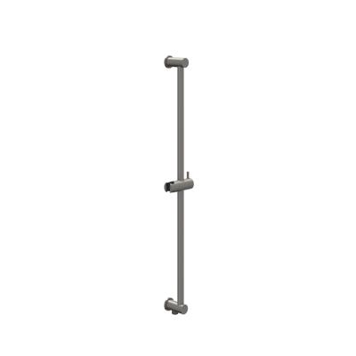 Glijstang IVY 80 cm Met Geintegreerde Wateruitlaat Geborsteld Metal Black PVD IVY