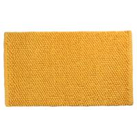 Differnz Popcorn badmat 100% katoen - geschikt voor vloerverwarming - 50 x 80 cm - oker