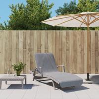 VidaXL Strandhanddoeken 2 st 400 g/m² 75x200 cm stof grijs