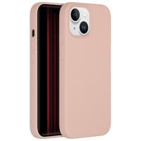 Accezz Liquid Silicone Backcover iPhone 15 Telefoonhoesje Roze Accezz Liquid Silicone Backcover iPhone 15 Telefoonhoesje Roze