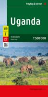 Wegenkaart - landkaart Uganda | Freytag & Berndt Wegenkaart - landkaart Uganda | Freytag & Berndt