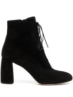 Miu Miu Pre-Owned bottines en daim 90 mm - Noir - thumbnail