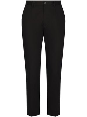 Dolce & Gabbana pantalon à coupe fuselée - Noir