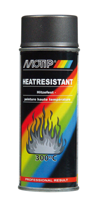 MOTIP Hittebestendige Lak | Donker Antraciet | 400ml - 04030
