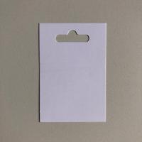 Scankaartje 60x90mm met euroloch 1000