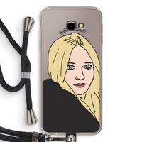 Ashley: Samsung Galaxy J4 Plus Transparant Hoesje met koord