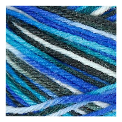 Creativ Company Sokkengaren blauw/turquoise, 200cm