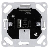 PEHA by Honeywell 971403 Wandcontactdoos met USB Inzetstuk