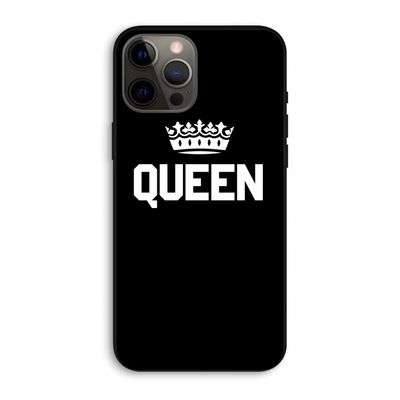 Queen zwart: iPhone 12 Pro Max Biologisch afbreekbaar hoesje