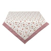 HAES DECO - Rechthoekig Tafellaken - 130x180 cm - Katoen - Romantic Rose