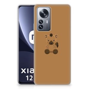 Xiaomi 12 Pro Telefoonhoesje met Naam Baby Hyena