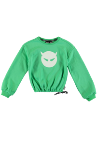 SUPERREBEL Meisjes sweater Catalina - Fluo mint