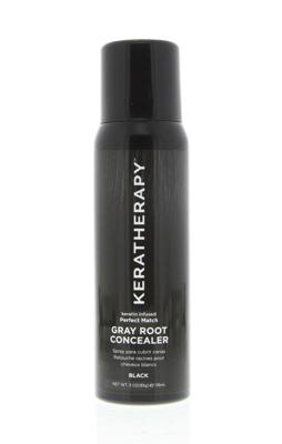 Keratherapy Spray Root Concealer Gray Root Concealer Black 118ml | Uitgroei Bijhouden Keratherapy Spray Root Concealer Gray Root Concealer Black 118ml | Uitgroei Bijhouden