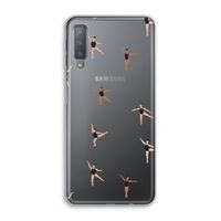 Dancing #1: Samsung Galaxy A7 (2018) Transparant Hoesje