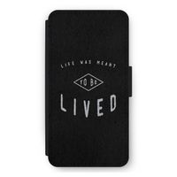 To be lived: iPhone 11 Pro Max Flip Hoesje