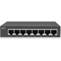 ACT AC4418 netwerk-switch Unmanaged Gigabit Ethernet (10/100/1000) Grijs - thumbnail