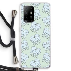 Octopussen: Oppo A95 5G Transparant Hoesje met koord