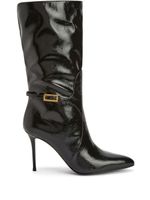 Giuseppe Zanotti bottes Frannie 90 mm à talon aiguille - Noir