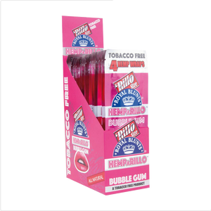 Royal Blunts Royal Blunts Hemparillo - Bubblegum 15 x 4 stuks