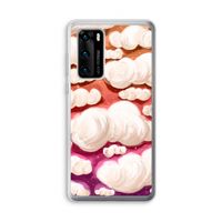 Katoen Wolken: Huawei P40 Transparant Hoesje