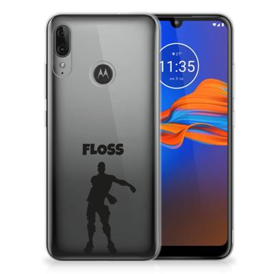 Motorola Moto E6 Plus Telefoonhoesje met Naam Floss Motorola Moto E6 Plus Telefoonhoesje met Naam Floss