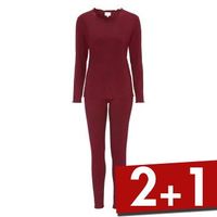 Damella Bamboo Plain Long Pyjamas Set