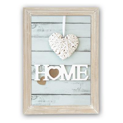 Zep Houten fotolijstje vintage - lichte white wash - geschikt voor een foto van 10 x 15 cm