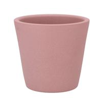 DK Design Bloempot Vinci - lichtroze mat - voor kamerplant - D13xH15cm - Plantenpotten