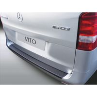Bumper beschermer passend voor Mercedes Vito/V-Klasse/Viano Facelift 3/2019- Zwart GRRBP630