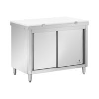 RVS werkkast - ECO - 120 x 70 cm - 500 kg - inclusief snijplaat - Royal Catering