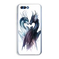 Yin Yang Dragons: Honor 10 Transparant Hoesje