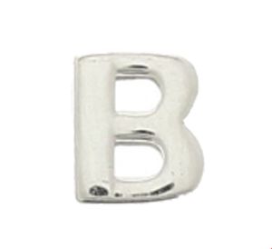 TFT Hanger Zilver Letter B