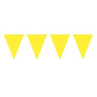Vlaggenlijn XL geel 10 meter - thumbnail