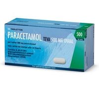 Paracetamol 500 mg ovaal - thumbnail