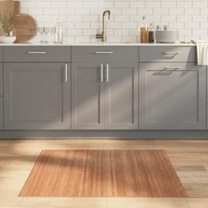 VidaXL Vloerkleed rechthoekig 80x100 cm bamboe naturel