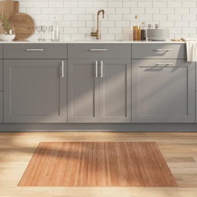 VidaXL Vloerkleed rechthoekig 80x100 cm bamboe naturel