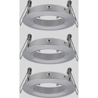Paulmann 92484 EBL Choose Inbouwring Set van 3 stuks 10 W Aluminium (gedraaid)