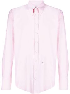 DSQUARED2 chemise boutonnée à logo imprimé - Rose