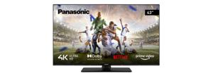 Panasonic TX-43MX600E LED-TV 108 cm 43 inch Energielabel F (A - G) CI+*, DVB-C, DVB-S, DVB-S2, DVB-T, DVB-T2, Smart TV, UHD, WiFi Zwart