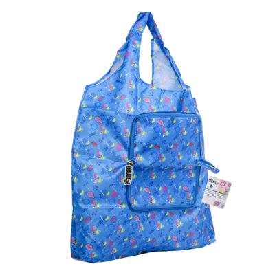 Create It! poptastic opvouwbare shopper blauw