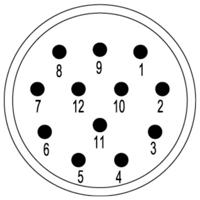 Weidmüller 1170070000 Stekker inzetstuk 12 Crimpen 1 stuk(s)