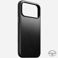 Nomad Modern Leather Case iPhone 17 Pro zwart Horween