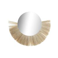 Wandspiegel DKD Home Decor Natuurlijk Franjes Bali 70 x 3 x 58 cm (58 Onderdelen)