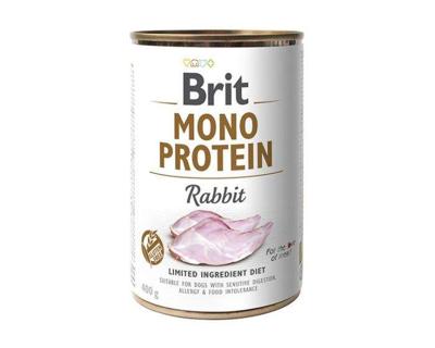 BRIT Mono Protein Rabbit - nat hondenvoer - 400 g