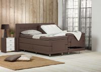 Boxspring Sandsberg elektrisch | 240x220| lichtgrijs | totaalBED | Kingsize bed - thumbnail