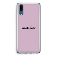 kwetsbaar: Huawei P20 Transparant Hoesje