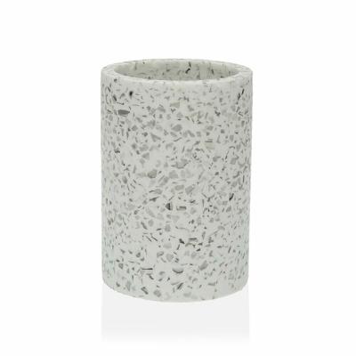 Tandenborstelhouder Versa Wit Hars (7,3 x 10,4 x 7,3 cm)