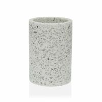 Tandenborstelhouder Versa Wit Hars (7,3 x 10,4 x 7,3 cm)