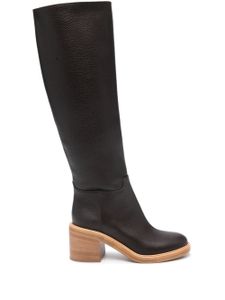 Roberto Festa bottes en cuir Tannery 50 mm - Marron